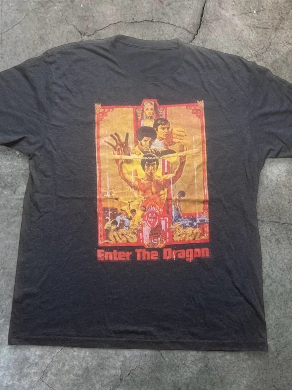 Enter the Dragon Black Cotton
T-Shirt